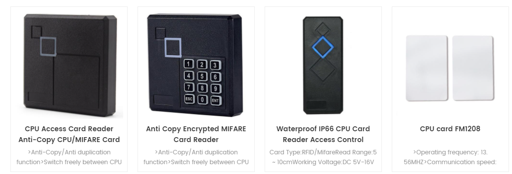 CPU Card Security: Why They Cannot Be Cloned Like Standard Mifare Cards