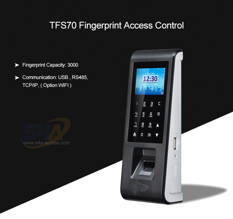 Password fingerprint access control all-in-one machine-TFS70