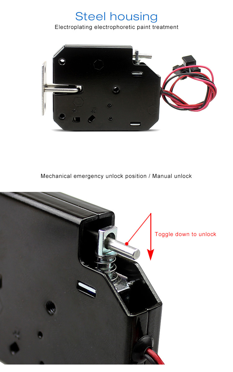 Micro serrure électronique de porte de casier