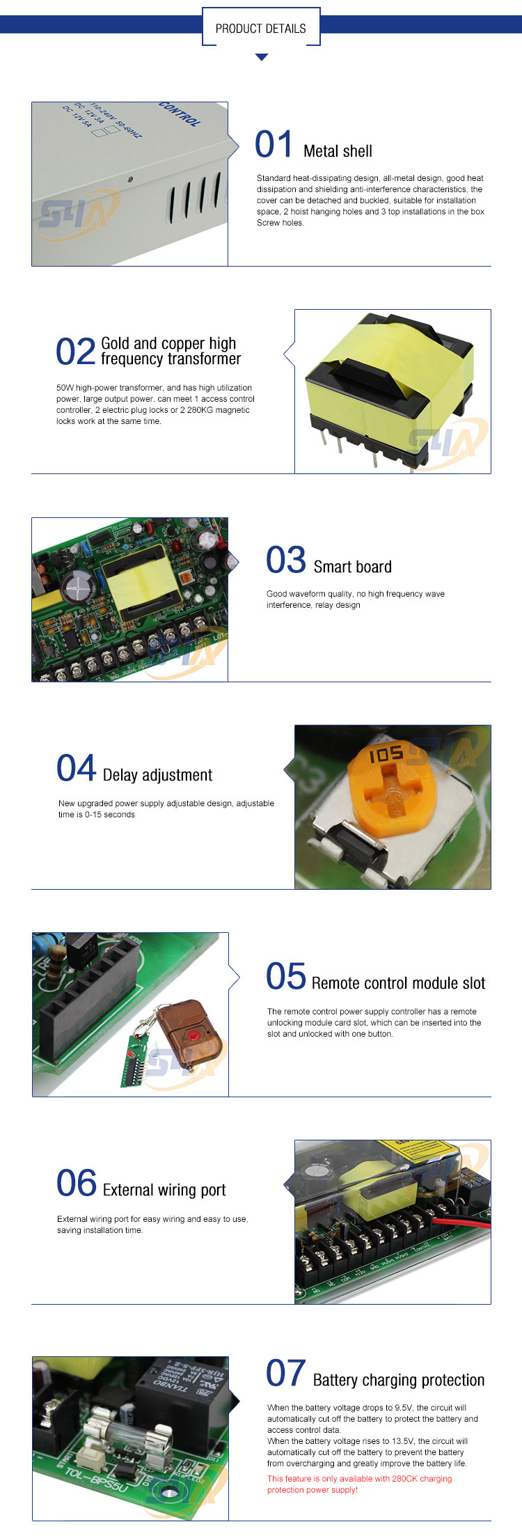 Professional access control power controller