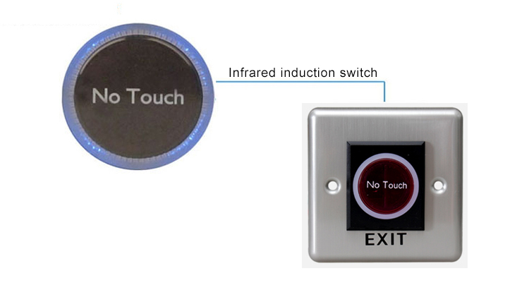 Interrupteur à bouton-poussoir sans contact