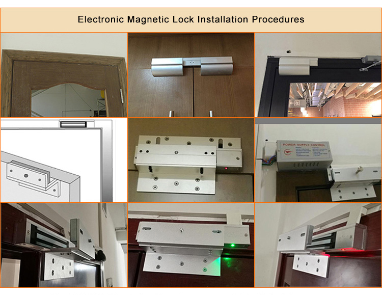 Double door Magnetic lock
