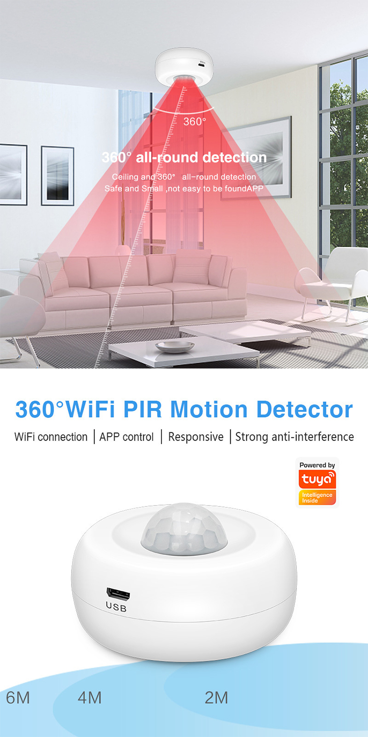 WiFi PIR Motion Detector
