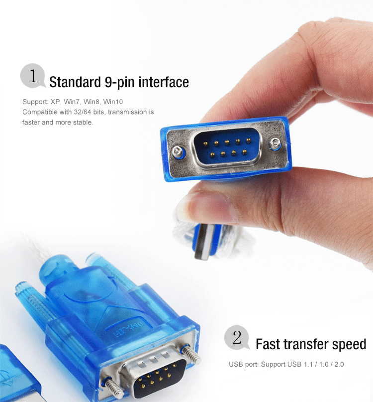 Câble USB vers Rs232