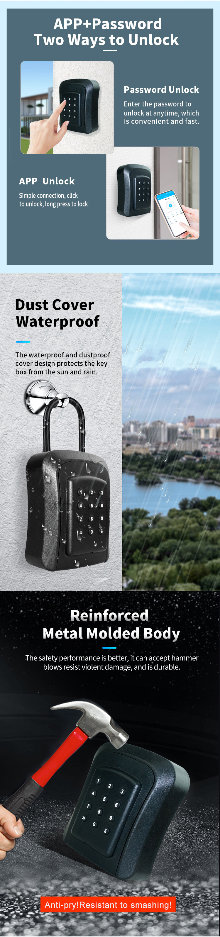 TTLock Smart Key Box Lock