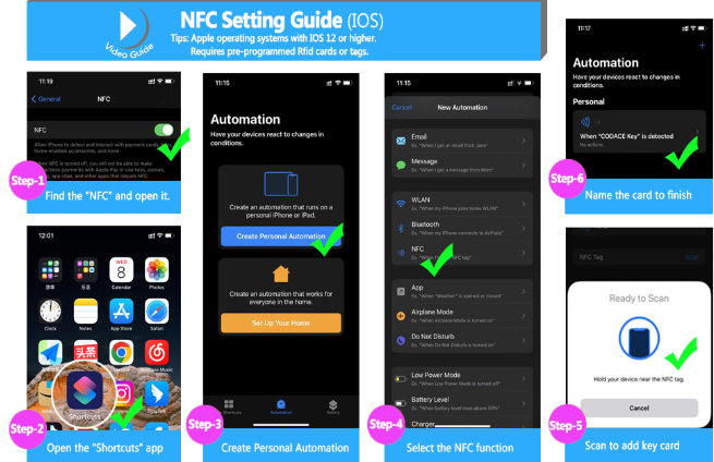 NFC Hidden Drawer Lock