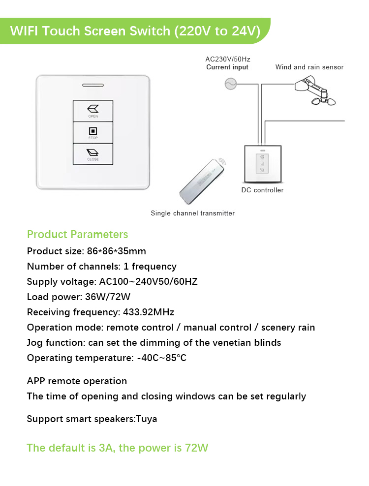 Automatic Electric Swing Window Opener 