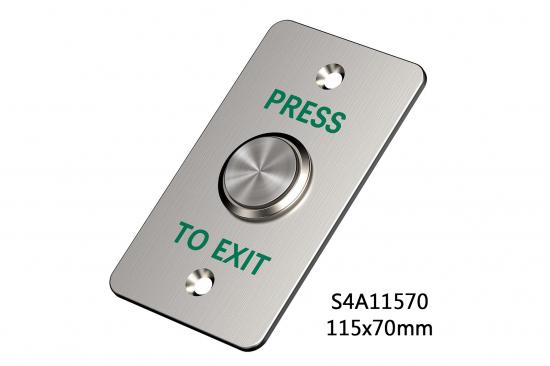 Stainless Steel Panel Exit Switch