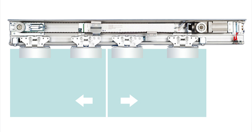 À quoi dois-je faire attention lors de l’installation du bloc-porte automatique coulissant ?